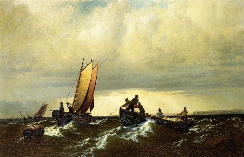 William Bradford Fishing Boats on the Bay of Fundy i